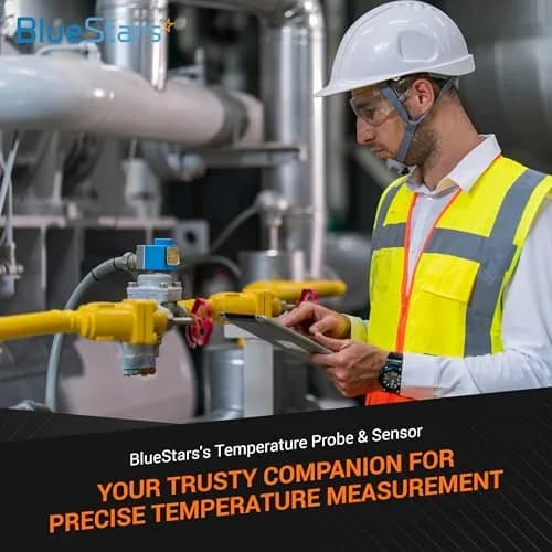 BlueStars 80BK-A Type K Thermocouple Bead Probe 1m (3.28ft) | Accurate to ±2.2°C for Fluke Multimeters thumbnail 7