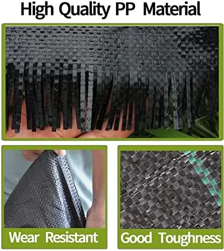 Groweco Heavy Duty Weed Barrier Fabric 6FTX100FT (183cm x 30.5m) | Landscape Fabric for Gardens & Pathways thumbnail 3