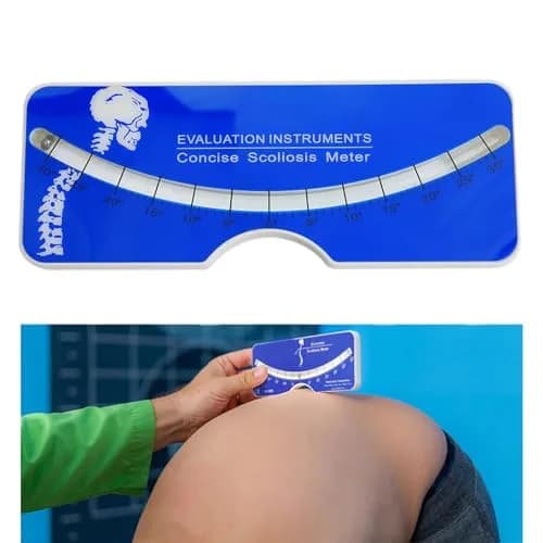XROLAND Scoliometer Scoliosis Test Meter for Adults & Children | Accurate 0-30° Diagnosis Tool thumbnail 3