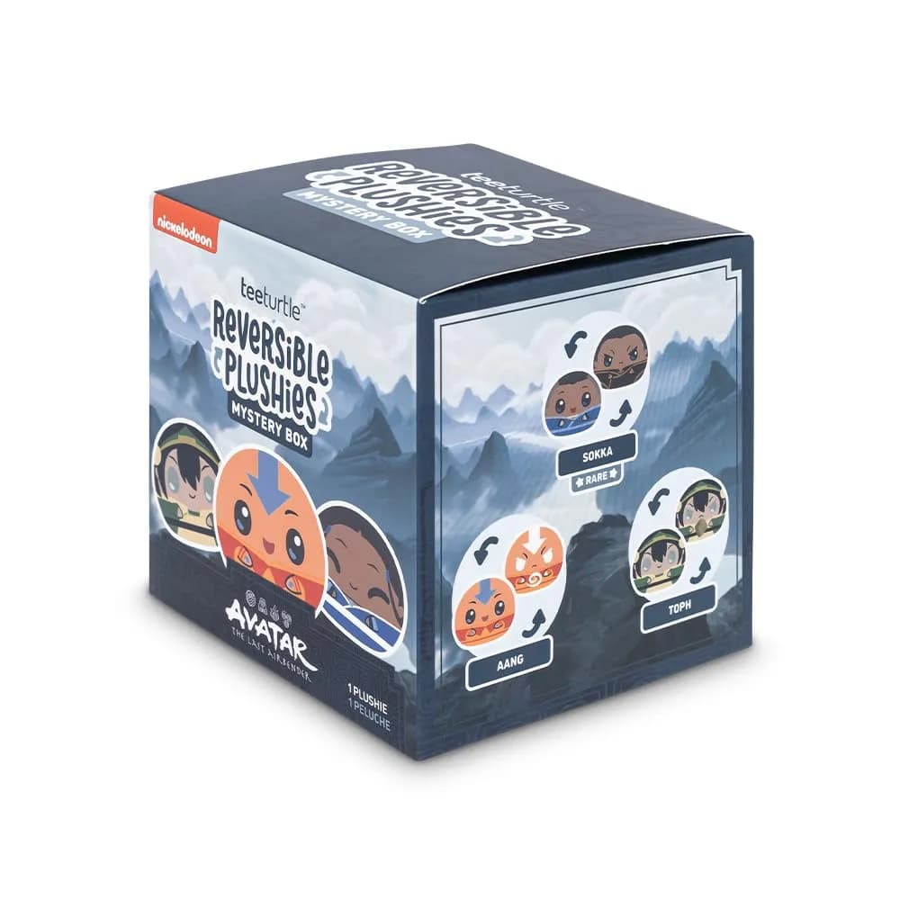 TeeTurtle Avatar The Last Airbender Series Reversible Plushie Mystery Box, 3-Inch Mini Blind Box Plush | Officially Licensed Collectible Toy - view 2