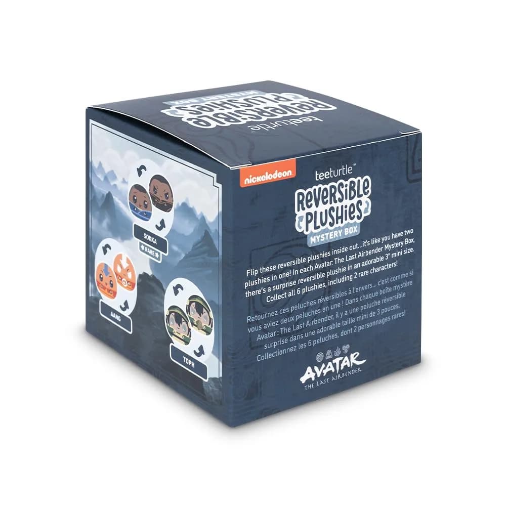 TeeTurtle Avatar The Last Airbender Series Reversible Plushie Mystery Box, 3-Inch Mini Blind Box Plush | Officially Licensed Collectible Toy - view 3