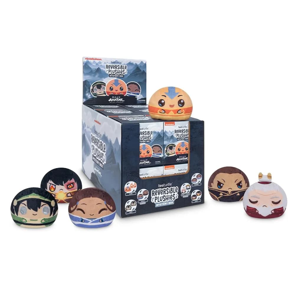TeeTurtle Avatar The Last Airbender Series Reversible Plushie Mystery Box, 3-Inch Mini Blind Box Plush | Officially Licensed Collectible Toy - view 5