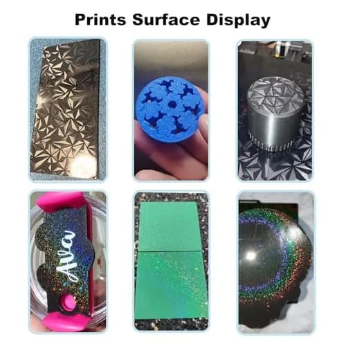 RETUXEP Colorful Starry PEY PEO 3D Printer Build Plate 257x257mm | Double-Sided Smooth Print Surface for Bambu Lab Printers thumbnail 6