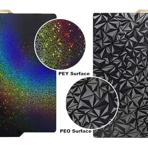 RETUXEP Colorful Starry PEY PEO 3D Printer Build Plate 257x257mm | Double-Sided Smooth Print Surface for Bambu Lab Printers thumbnail 2