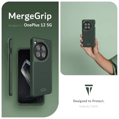 TUDIA MergeGrip Phone Case for OnePlus 12 5G | Military Grade Shockproof Cover thumbnail 7