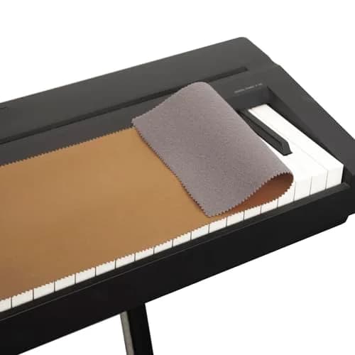 Mooson Piano Keyboard Anti-Dust Cover for Upright, Electric & Grand Pianos | 127cm (50") x 15cm (5.9") Polyester Fabric thumbnail 1