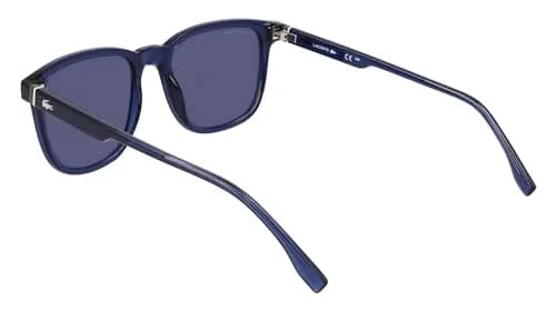 Lacoste Sunglasses L6029S - Rectangular Frame, UV Protection, Blue Lens (145mm arm) thumbnail 4