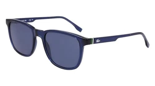Lacoste Sunglasses L6029S - Rectangular Frame, UV Protection, Blue Lens (145mm arm) thumbnail 2