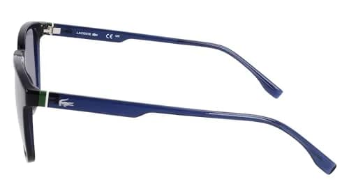 Lacoste Sunglasses L6029S - Rectangular Frame, UV Protection, Blue Lens (145mm arm) thumbnail 3