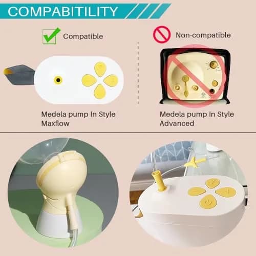 PUMPMOM-US Replacement Tubing for Medela Pump in Style Maxflow | Compatible with Medela Spare Parts thumbnail 7
