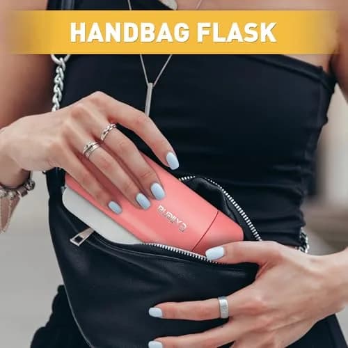 Exllena Mini Water Bottle 5oz | Leakproof Insulated Travel Flask for Hot & Cold Drinks thumbnail 4