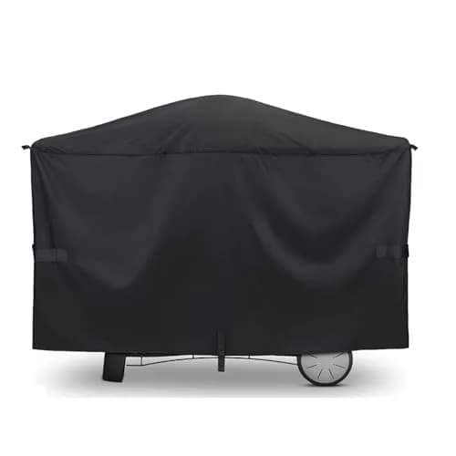 Blackhoso Heavy Duty Grill Cover for Weber Q2000-Q3200 Grills, 57"L x 22.5"W x 39"H | Waterproof, UV Resistant, Windproof thumbnail 1