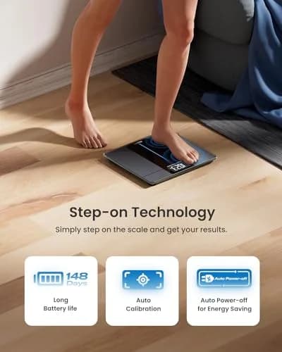 RENPHO 550lb Digital Body Weight Scale with Large LED Display & Extra-Wide Platform | FDA Approved thumbnail 7