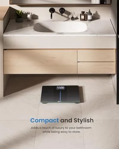 RENPHO 550lb Digital Body Weight Scale with Large LED Display & Extra-Wide Platform | FDA Approved thumbnail 9