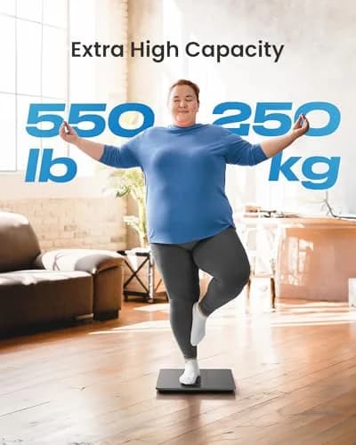 RENPHO 550lb Digital Body Weight Scale with Large LED Display & Extra-Wide Platform | FDA Approved thumbnail 3