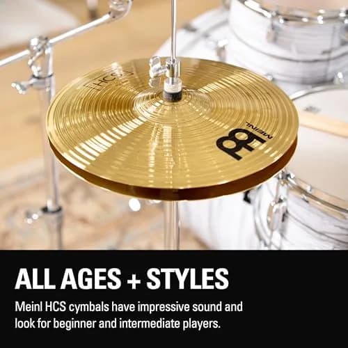 Meinl Cymbals HCS Starter Set Variety Pack | German Brass Alloy, Bright & Musical Sound, Beginner Friendly thumbnail 3