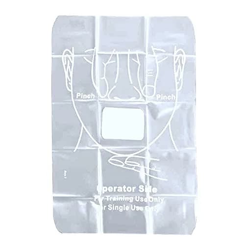 WNL Products WL3150IW CPR Manikin Shields, 50 Individually Wrapped thumbnail 7
