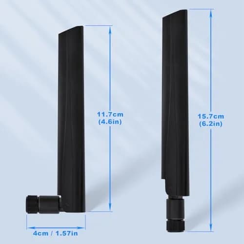 Eightwood Wide Band 5G 4G LTE GSM 3G Antenna 15.7cm (6.2in) | Boosts Signal for Routers & Gateways thumbnail 6