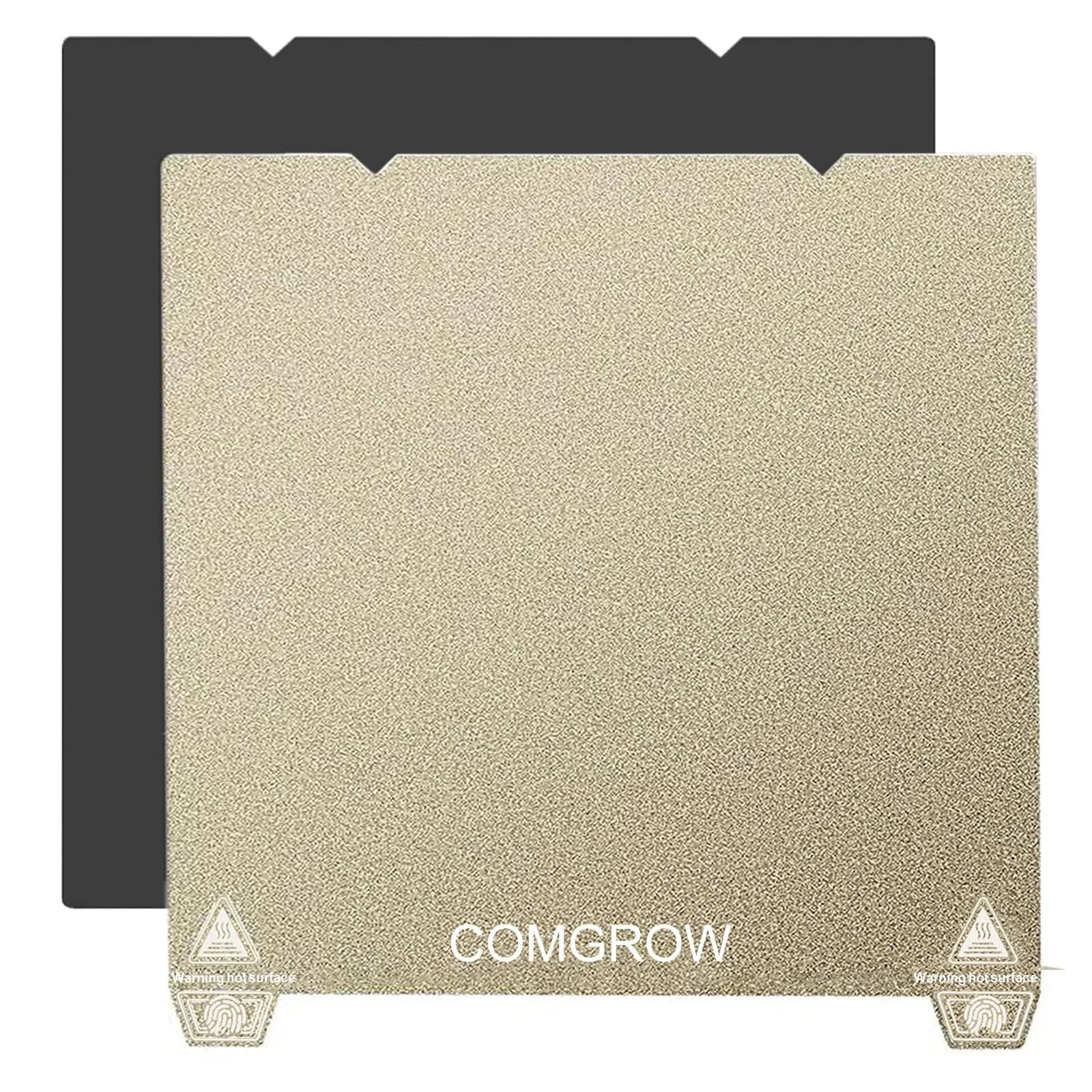 Comgrow PEI Spring Steel Build Plate 235x235mm | Textured Surface for Enhanced Adhesion - main product image
