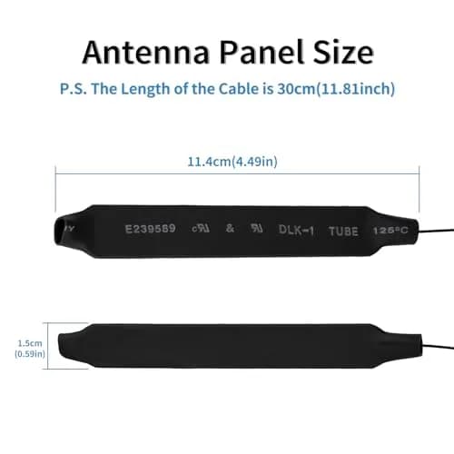 Eightwood Dual Band Internal WiFi Antenna for M.2 NGFF WiFi Card | 2.4GHz & 5GHz, 5dBi Gain, 30cm Cable thumbnail 4