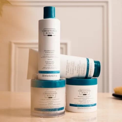 Christophe Robin Purifying Scalp Scrub with Sea Salt 8.4 fl oz | Detox & Purify for Sensitive & Oily Scalps thumbnail 7