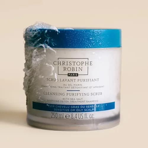 Christophe Robin Purifying Scalp Scrub with Sea Salt 8.4 fl oz | Detox & Purify for Sensitive & Oily Scalps thumbnail 3