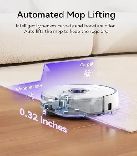 NARWAL Freo X Plus Robot Vacuum and Mop 7-Week Dust Storage 7800Pa Suction thumbnail 6