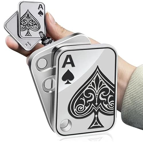 D.G.PLAYER Ace Poker Fidget Slider - Magnetic Stress Relief Toy | 70g (2.47 oz) thumbnail 1