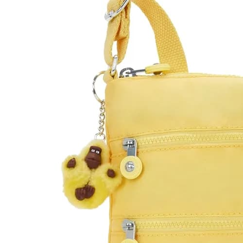 Kipling Keiko Crossbody Mini Bag 8.25''L x 9''H Nylon Buttery Sun | Lightweight, Adjustable, Durable thumbnail 5