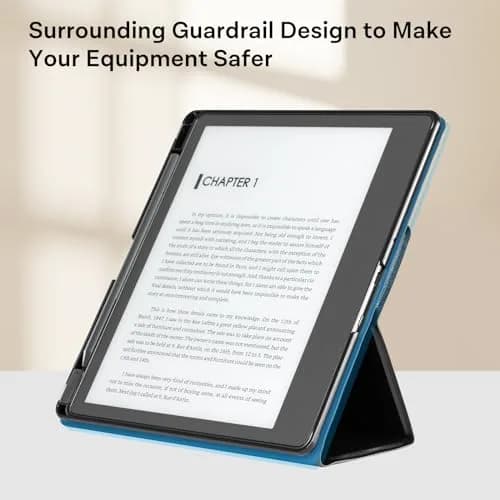 CoBak Stand Case for Kindle Scribe 10.2 Inch (25.9cm) | Premium PU Leather Folio with Pen Holder & Auto Sleep/Wake thumbnail 4