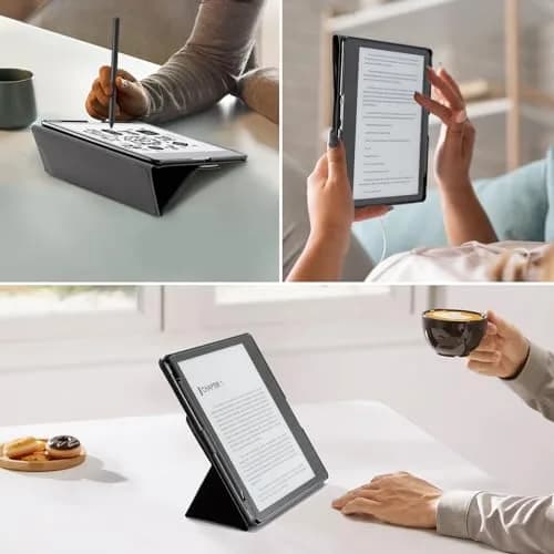 CoBak Stand Case for Kindle Scribe 10.2 Inch (25.9cm) | Premium PU Leather Folio with Pen Holder & Auto Sleep/Wake thumbnail 7