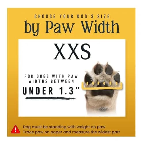 DOK TigerToes Premium Non-Slip Dog Socks XXS (4-Pack) | Extra-Thick Grip for Hardwood Floors & Hot Pavement thumbnail 5