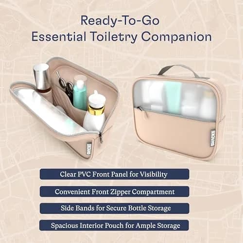 Shacke 8 Set Packing Cubes for Travel, Shoe & Toiletry Bags 21.8cm (8.58in) x 27.7cm (10.9in) x 9.4cm (3.7in) | Structured & Stackable Luggage Organizers thumbnail 7