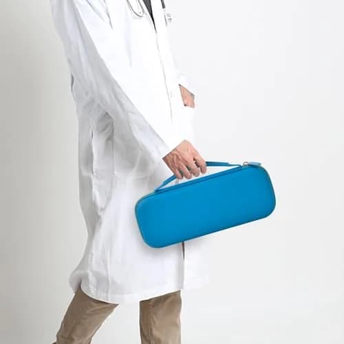 ALKOO Sky Blue Stethoscope Carrying Case with Internal Mesh Pockets & Elastic Slots | Professional Healthcare Organizer thumbnail 6
