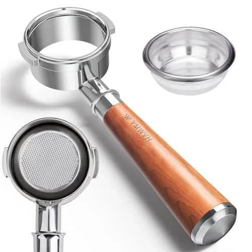 YMWVH 58mm Bottomless Portafilter for Breville Dual Boiler BES980XL/990BS/920XL | Precise Extraction thumbnail 1