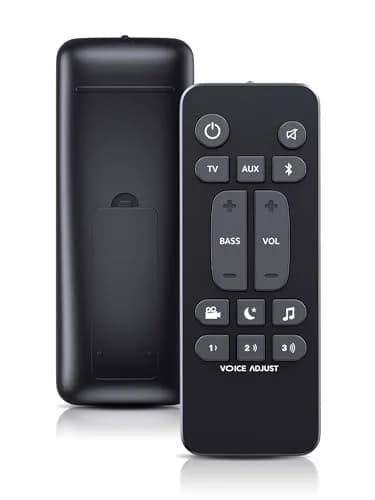 WDZP Universal Soundbar Remote Control for Polk Audio Signa S1 S2 S3 | No Programming, 180° Infrared, 12m Range thumbnail 1