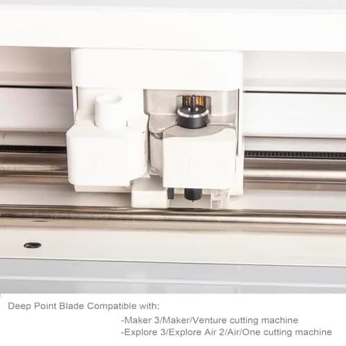 OVAN Deep Point Blade for Cricut Maker 3/Maker/Venture/Explore 3/Air 2/Air/One | Deep Cut Blades+Housing for Leather & Craft (70-120 chars) thumbnail 2