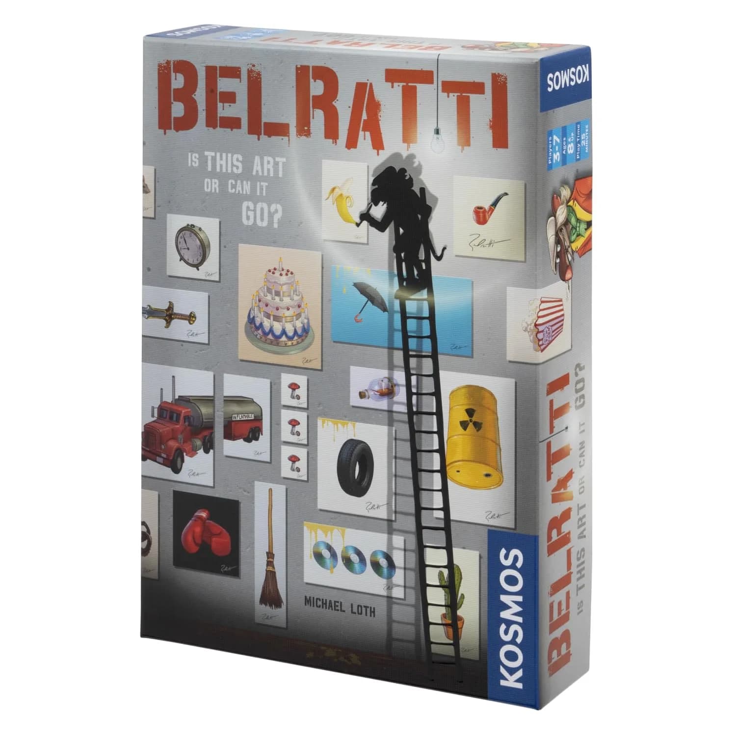Thames & Kosmos Belratti | Family Board Game | 3-7 Players | Ages 8+ | Picture Art Forger Challenge - main product image