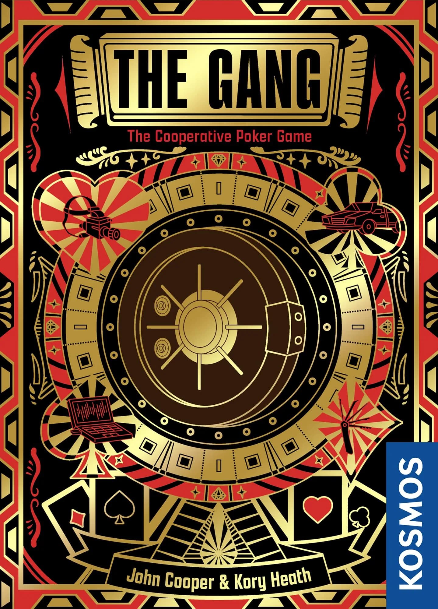 Thames & Kosmos The Gang — Cooperative Poker Card Game | Family Strategy Game for Kids & Adults — The Gang