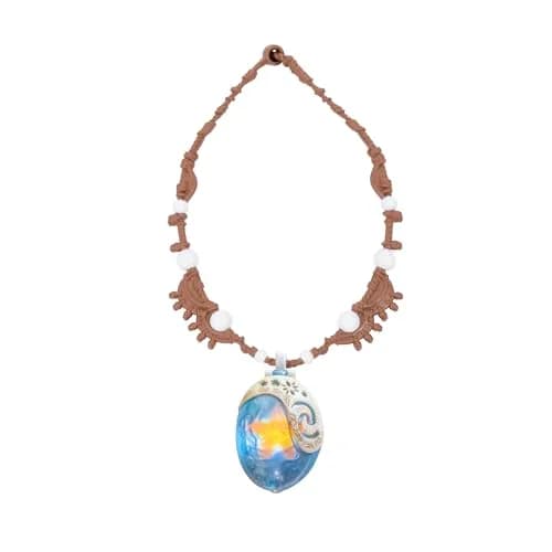 Disney Moana 2 Moana's Magical Sea Shell Light-Up Necklace for Girls | Role Play & Dress Up Accessory thumbnail 4
