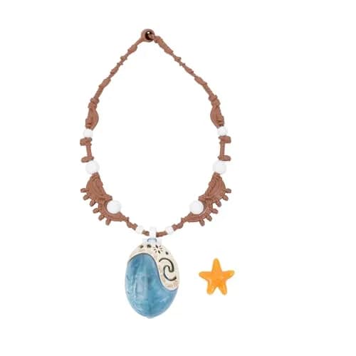 Disney Moana 2 Moana's Magical Sea Shell Light-Up Necklace for Girls | Role Play & Dress Up Accessory thumbnail 3