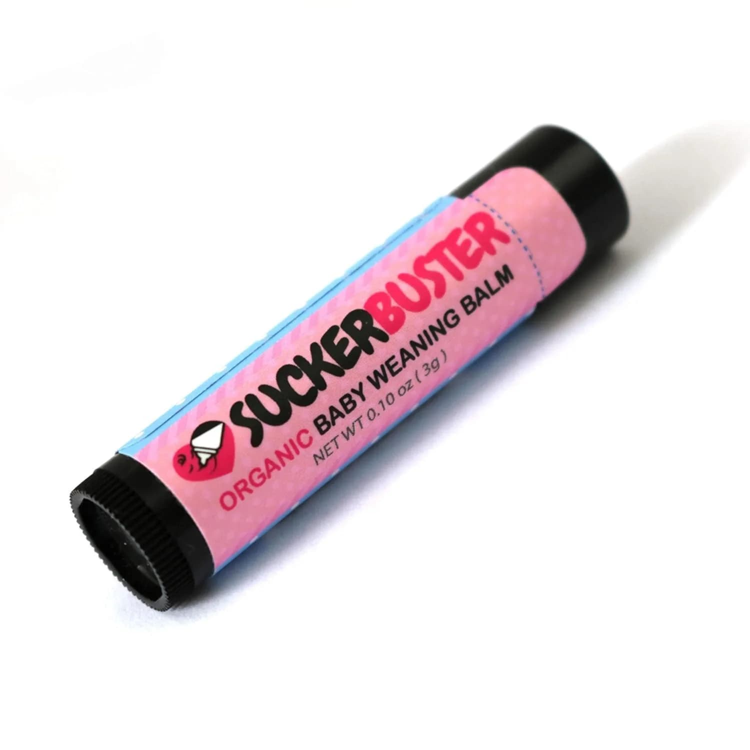 SUCKERBUSTER Baby Breastfeeding Weaning Balm Stick, 10oz | Gentle Weaning Support - main product image