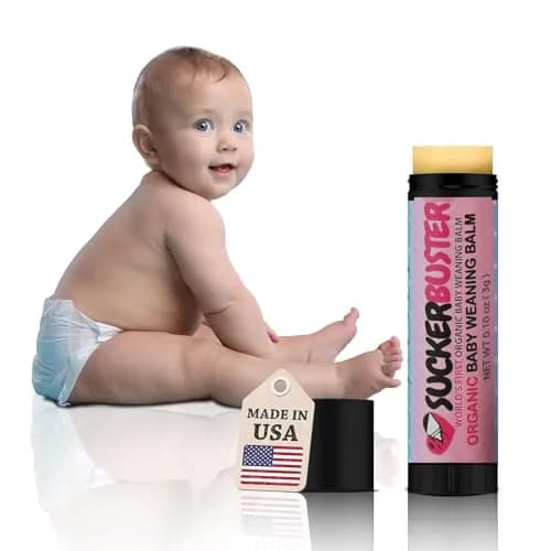 Suckerbuster Organic Baby Weaning Balm Stick 0.2ml (0.10 Fl Oz) | Gentle Weaning for Mothers & Babies thumbnail 4
