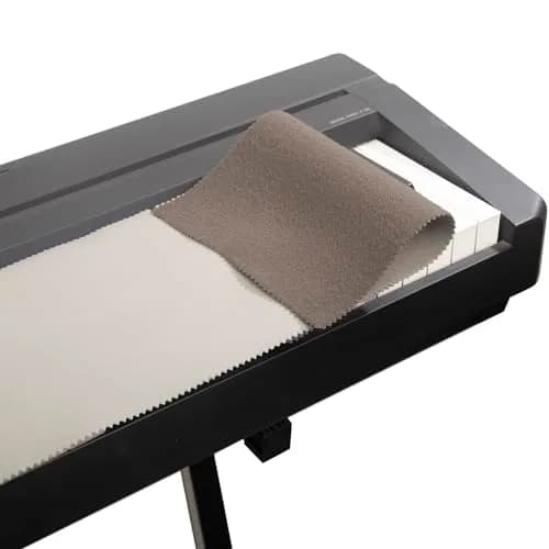 Mooson Piano Keyboard Anti-Dust Cover for Upright, Electric & Grand Pianos | 140cm (55 inch) Polyester Fabric thumbnail 1