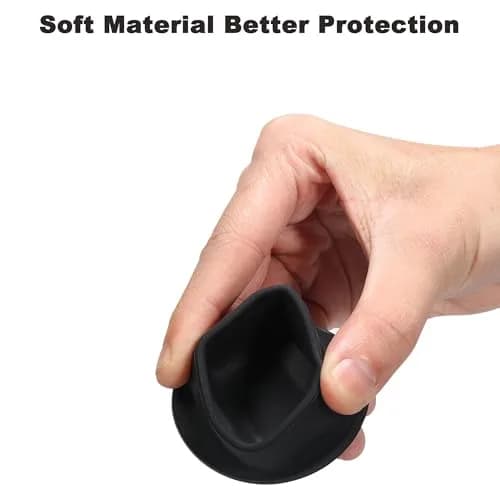 FiTSTILL Black Silicone Non-Slip Desktop Mount for DJI Osmo Pocket 4/3, Lightweight and Compact, with Charging Opening | Stable Desktop Base thumbnail 4