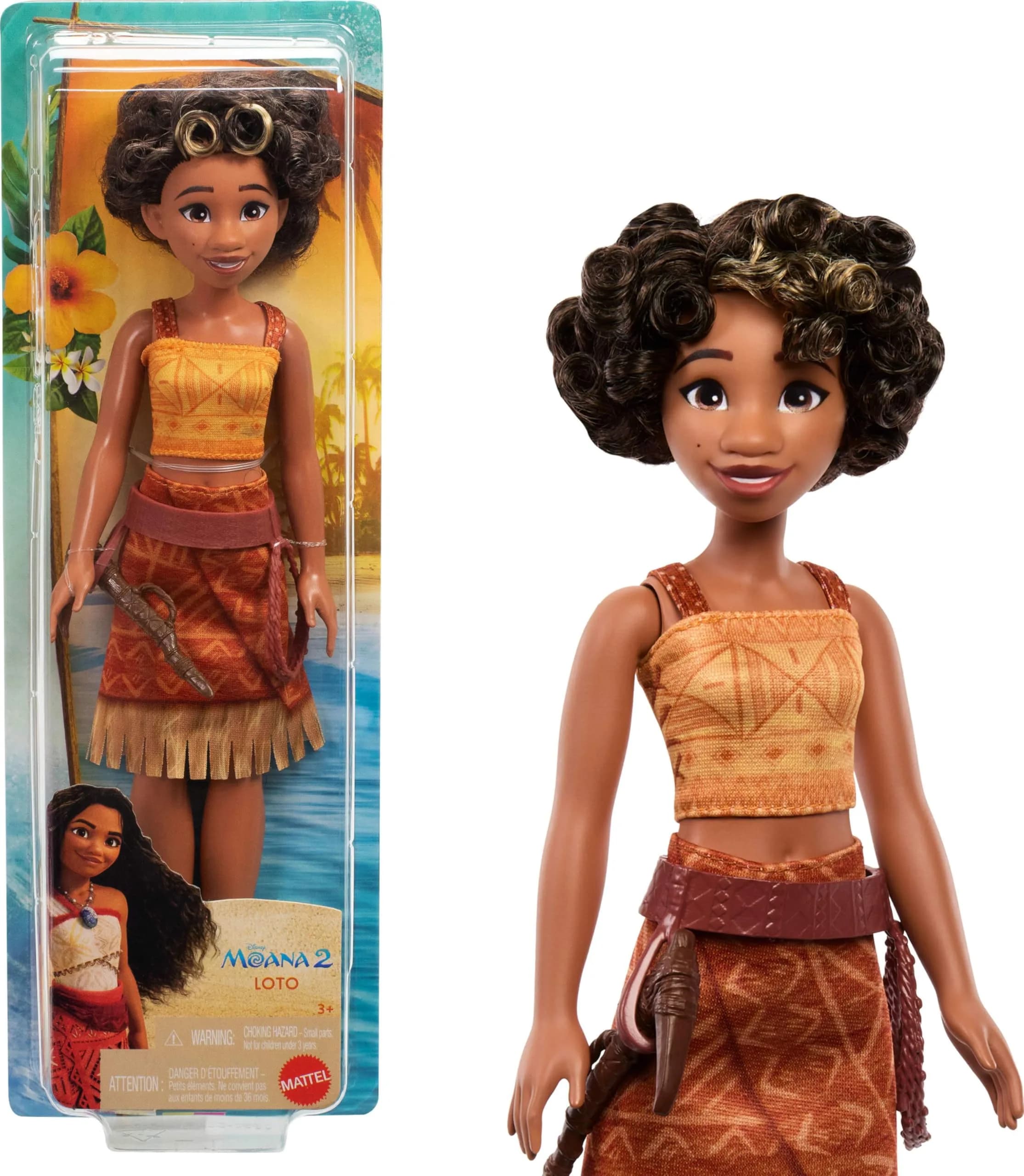 Mattel Disney Moana 2 Loto Fashion Doll with Accessories | Inspired by the Movie, 3+ — Multicolor
