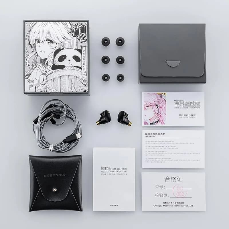 Moondrop CHU II DSP In-Ear Monitors with Microphone | 10mm Dynamic Driver, USB-C, 119dB Sensitivity - view 3