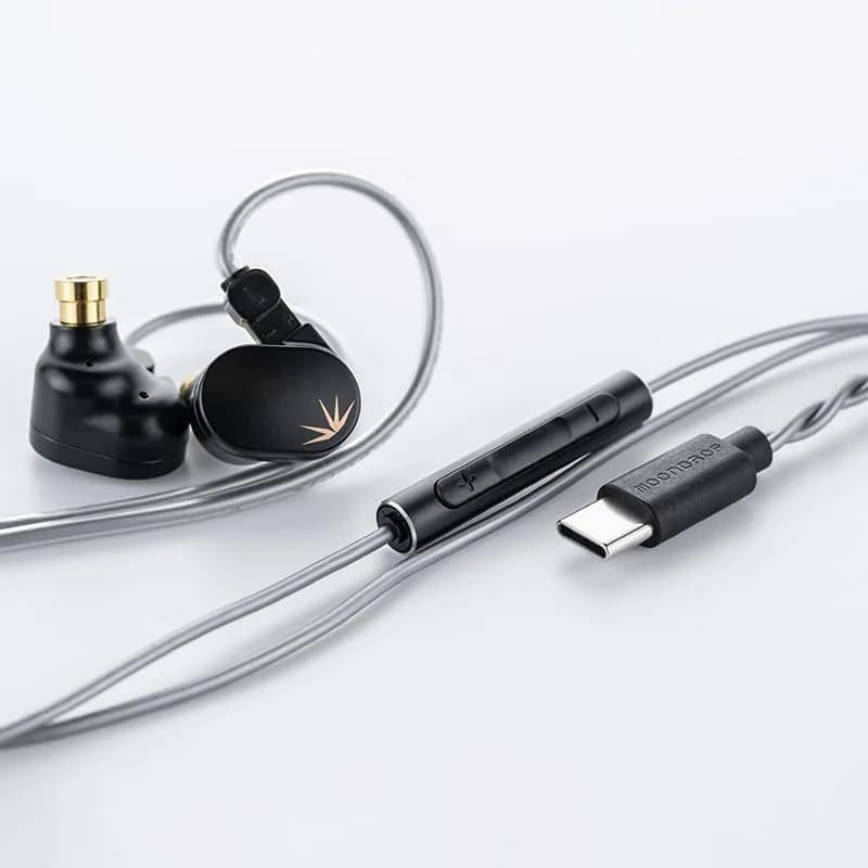 Moondrop CHU II DSP In-Ear Monitors with Microphone | 10mm Dynamic Driver, USB-C, 119dB Sensitivity - view 4