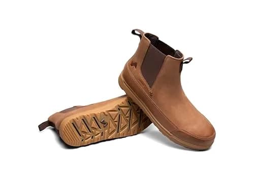 Forsake Phil Chelsea Men's Waterproof Outdoor Sneaker Boot, Toffee, 9 M | Waterproof, Full Grain Leather, Casual Style thumbnail 10