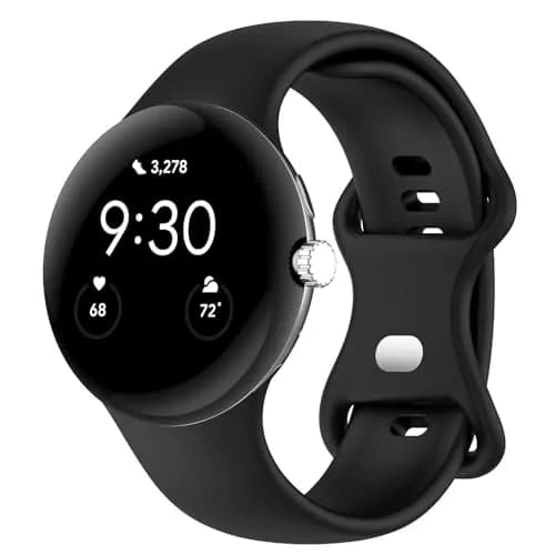 Eiavike Google Pixel Watch 41mm Silicone Band | Breathable, Soft & Durable for Unisex thumbnail 1